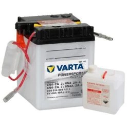Batterie Moto VARTA 6N4-2A-2, 6N4-2A-4, 6N4A-2A-7 6V 4ah 10A